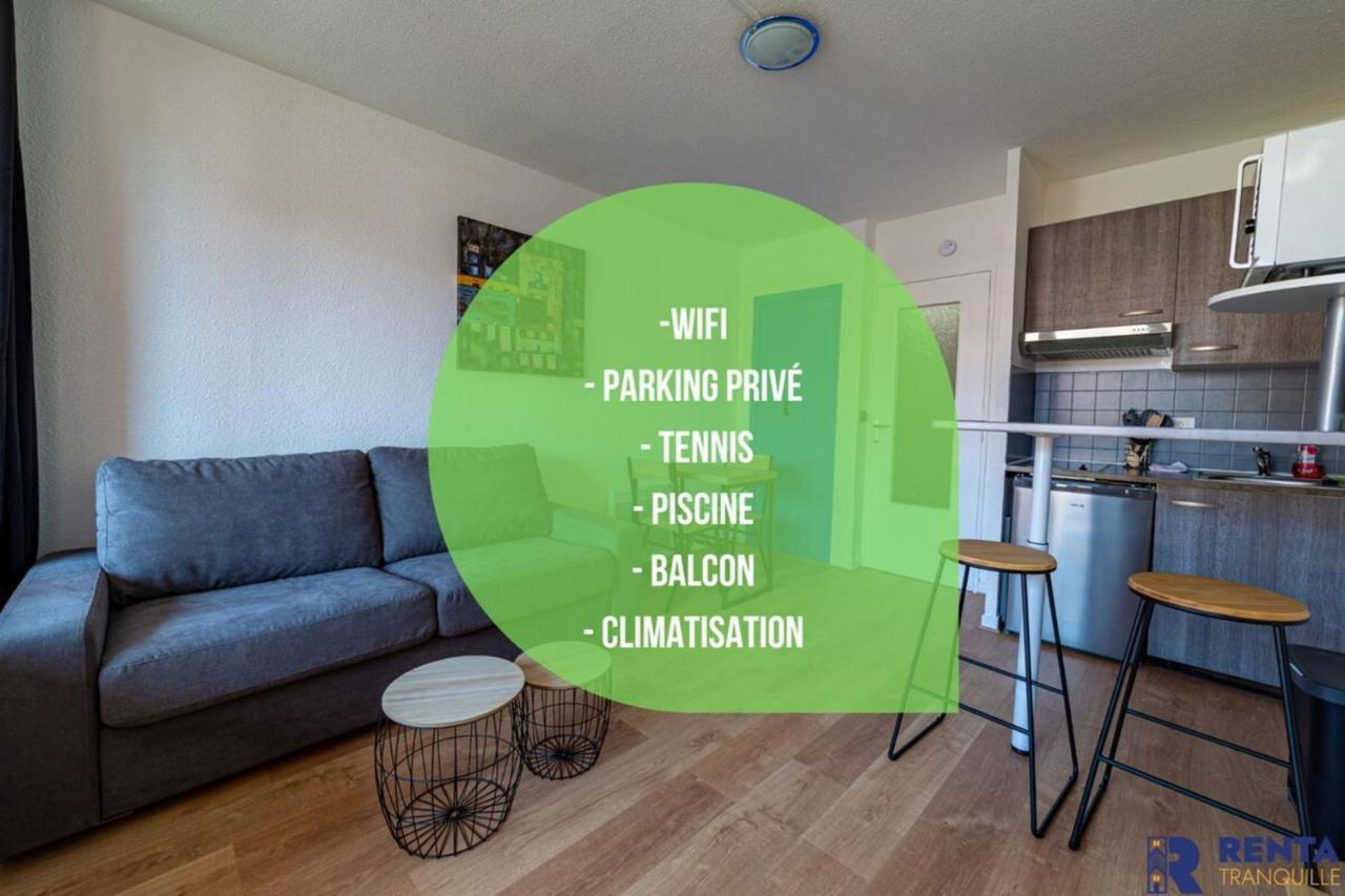 L'areneparking Privewifibalconpiscine *